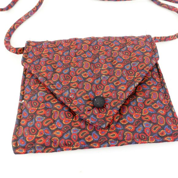 Chelsea Bag Womens Leather Crossbody Sling Clutch Envelope Purse Floral Boho - Picture 4 of 11